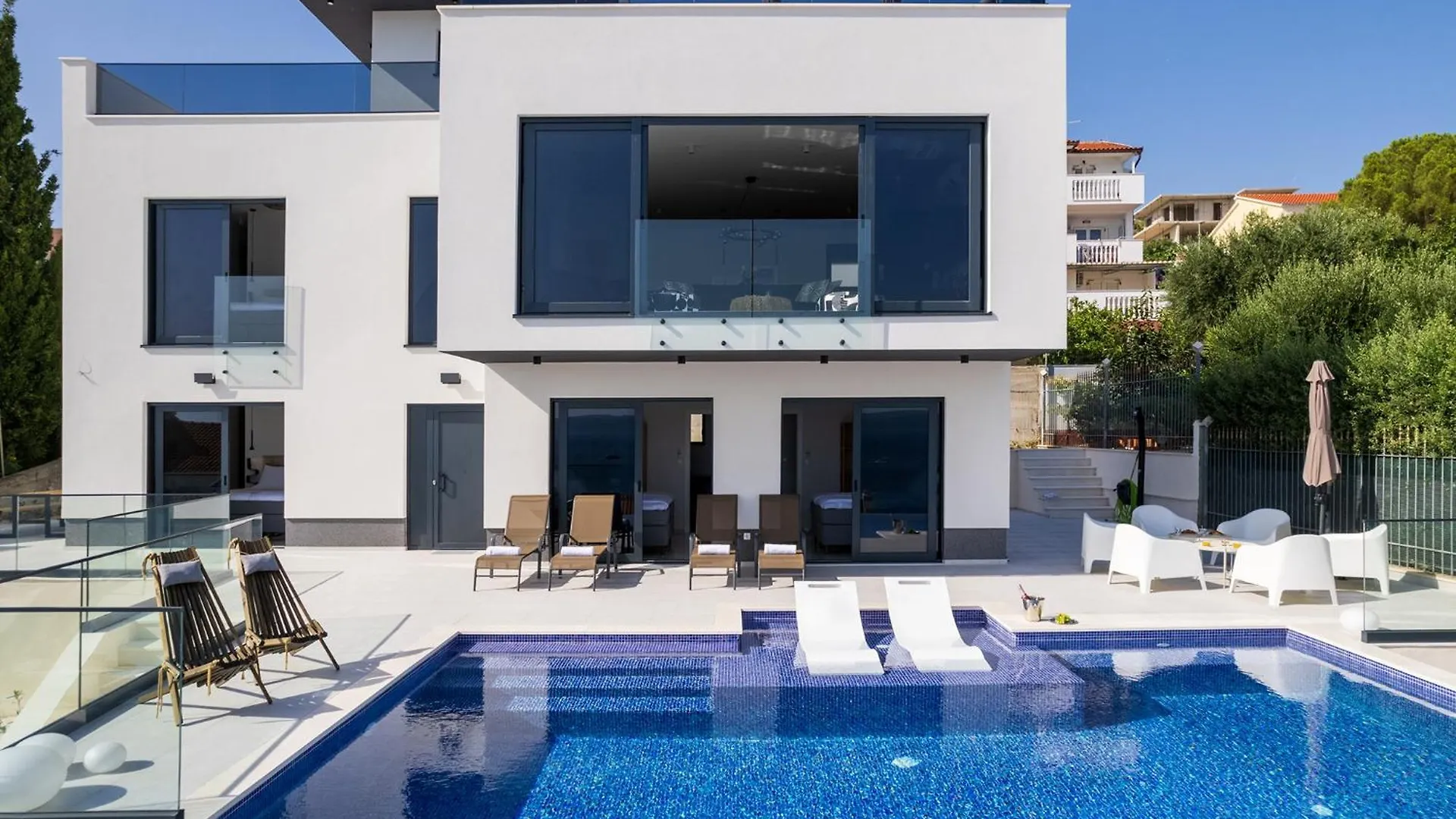 Villa Julian With A Heated Pool Trogir 0*,  Kroatien